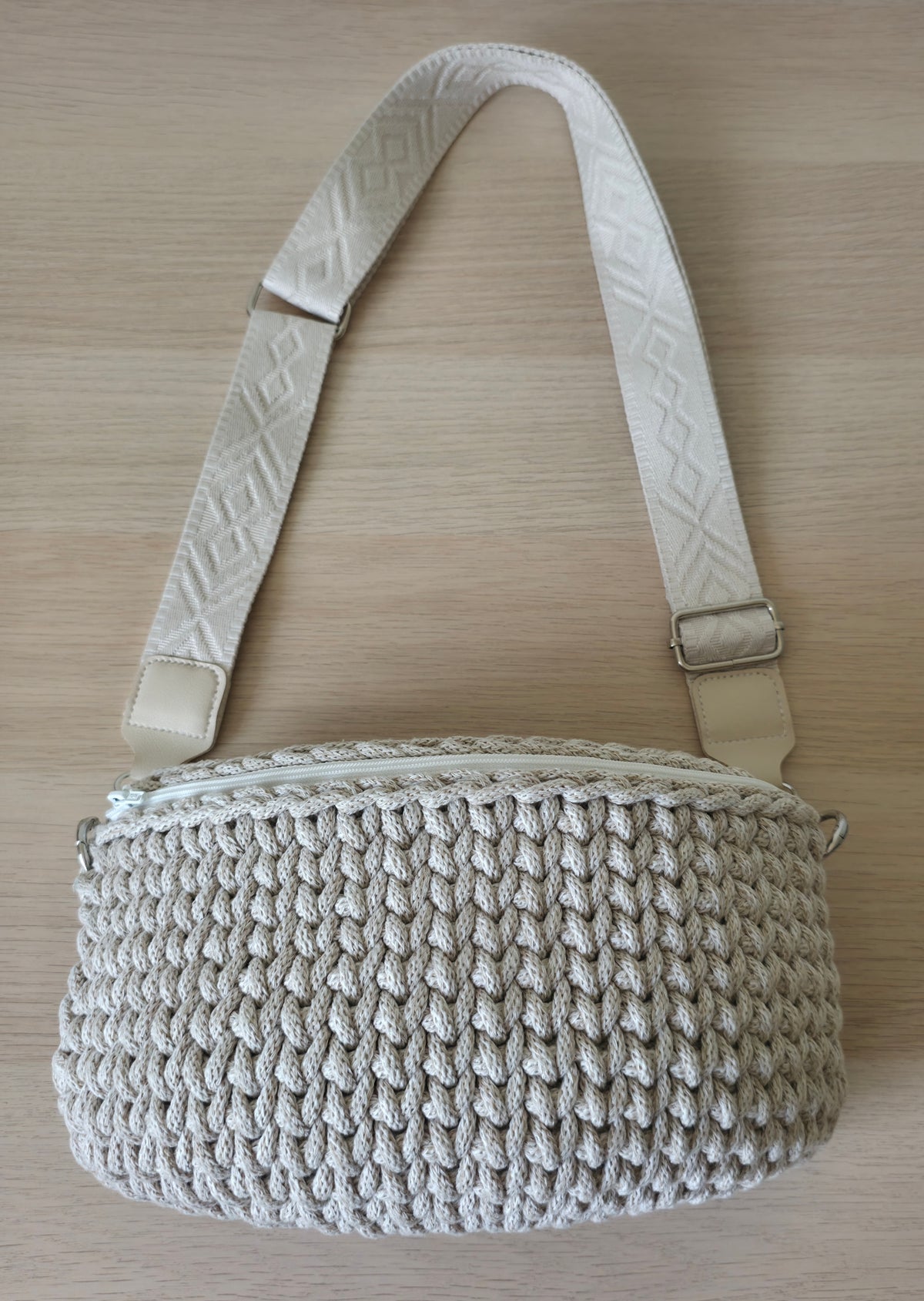 Gürteltasche Oat V-Masche