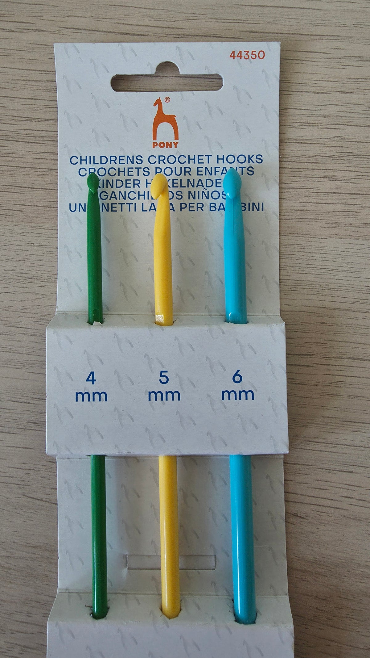 Pony Kinder Häkelnadel Set